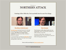 Tablet Screenshot of northernattack.com